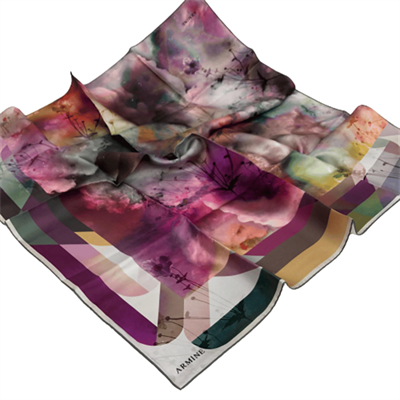 Armine Nostalji Serisi Twill İpek Eşarp 8354-88NT
