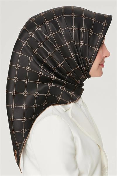 Armine Nostalji Serisi Twill İpek Eşarp 8555D-11