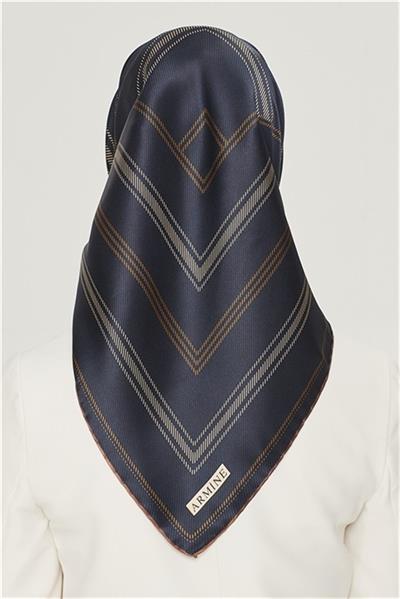 Armine Nostalji Serisi Twill İpek Eşarp 8559-01NT