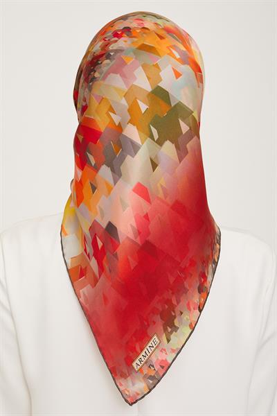 Armine Nostalji Serisi Twill İpek Eşarp 9043-04NT