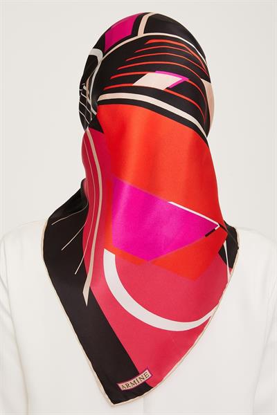 Armine Nostalji Serisi Twill İpek Eşarp 9050-32NT