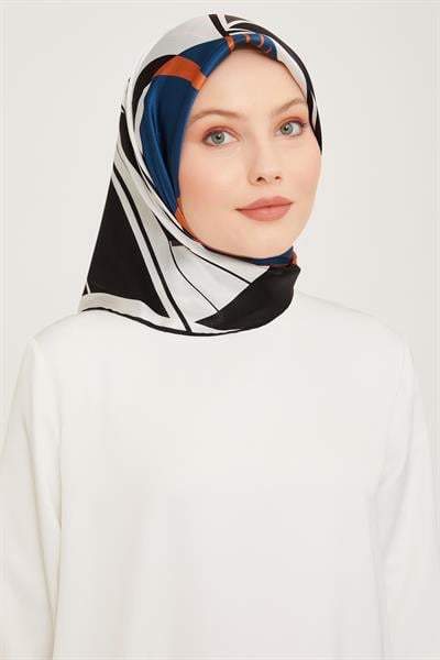 Armine Nostalji Serisi Twill İpek Eşarp 9050-57NT