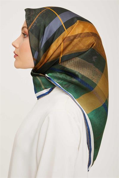 Armine Nostalji Serisi Twill İpek Eşarp 9023-54NT