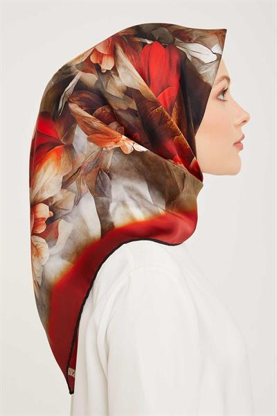 Armine Nostalji Serisi Twill İpek Eşarp 9001-03NT