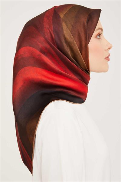 Armine Nostalji Serisi Twill İpek Eşarp 9021-03NT