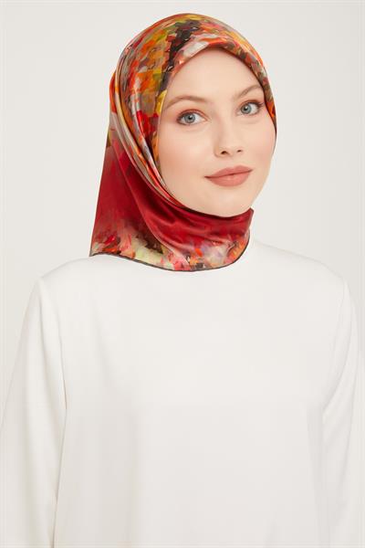 Armine Nostalji Serisi Twill İpek Eşarp 9043-04NT