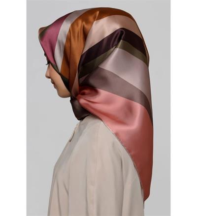 Armine Nostalji Serisi Twill İpek Eşarp 8301-81NT