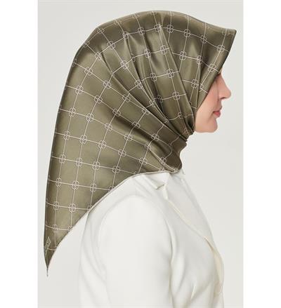 Armine Nostalji Serisi Twill İpek Eşarp 8555D-07