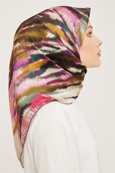 Armine Nostalji Serisi Twill İpek Eşarp 9049-33NT