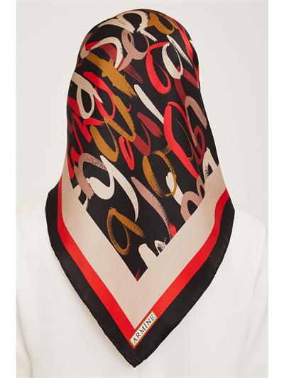 Armine Nostalji Serisi Twill İpek Eşarp 9006-07NT
