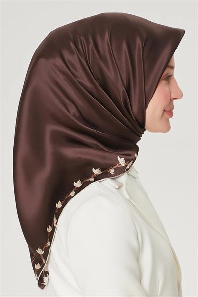 Armine Nostalji Serisi Twill İpek Eşarp 8553D-91