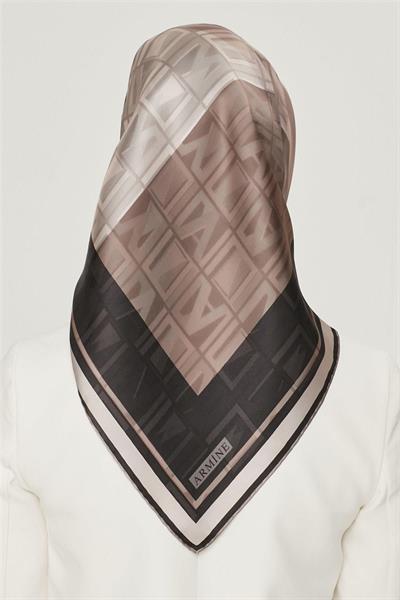 Armine Nostalji Serisi Twill İpek Eşarp 8516-03NT