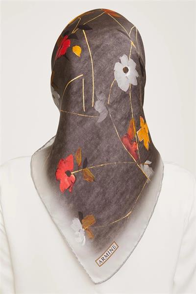 Armine Nostalji Serisi Twill İpek Eşarp 9048-31NT
