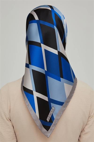 Armine Özel Nostalji Serisi Twill İpek Eşarp 8664-28