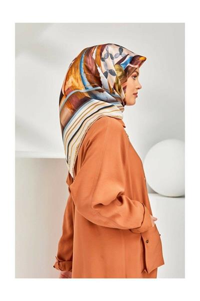 Armine Sura İpek Eşarp 8319-35