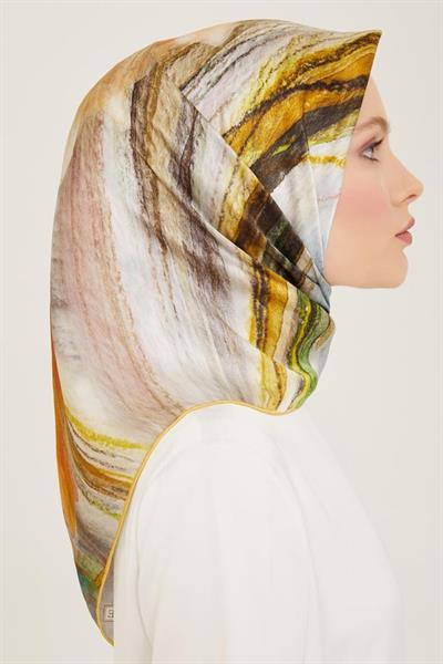 Armine Sura İpek Eşarp 9102-36