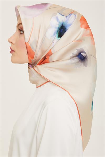 Armine Sura İpek Eşarp 9105-80