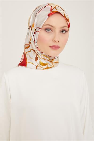 Armine Sura İpek Eşarp 9110-82