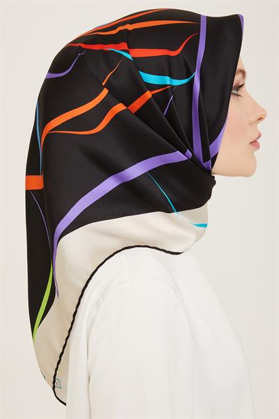 Armine Sura İpek Eşarp 9115-01