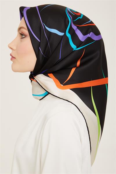 Armine Sura İpek Eşarp 9115-01