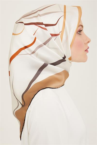 Armine Sura İpek Eşarp 9115-82