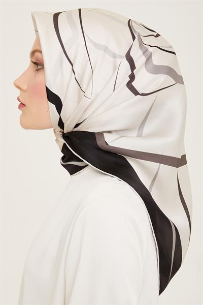 Armine Sura İpek Eşarp 9115-85