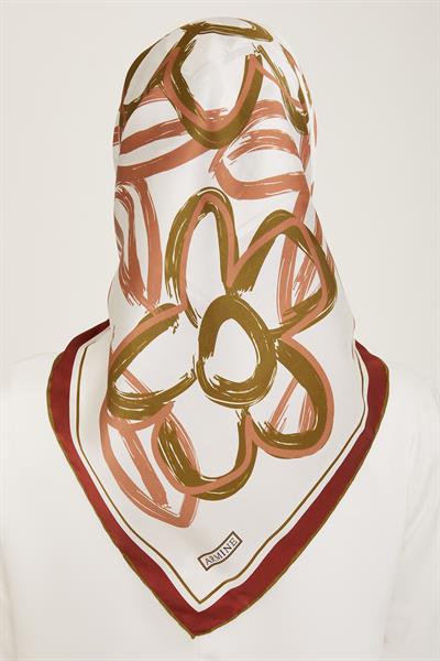 Armine Sura İpek Eşarp 9123-53