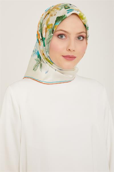 Armine Sura İpek Eşarp 9127-02