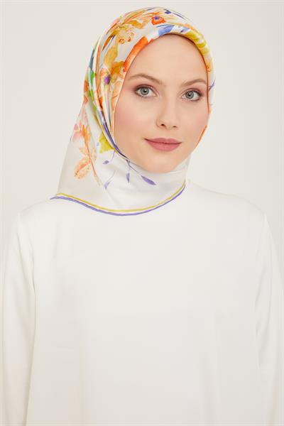 Armine Sura İpek Eşarp 9127-03