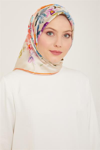 Armine Sura İpek Eşarp 9127-34