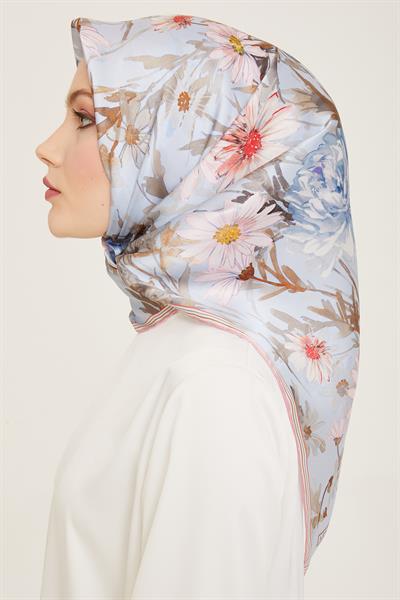 Armine Sura İpek Eşarp 9129-07