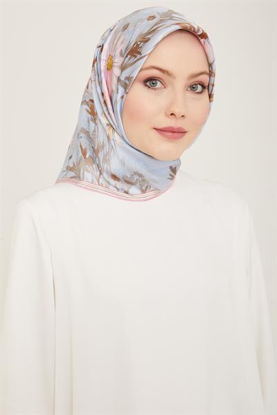 Armine Sura İpek Eşarp 9129-07