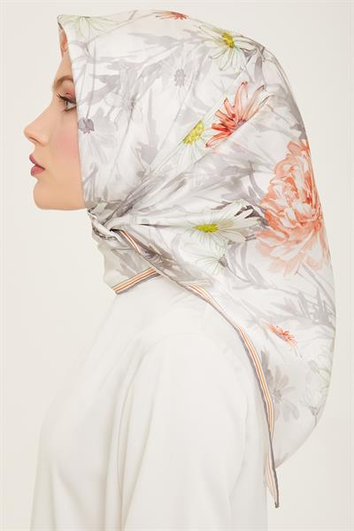 Armine Sura İpek Eşarp 9129-37