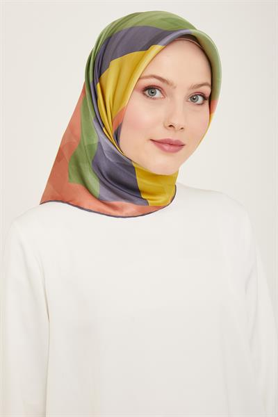Armine Sura İpek Eşarp 9137-05