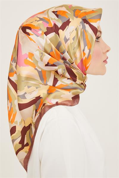 Armine Sura İpek Eşarp 9140-80