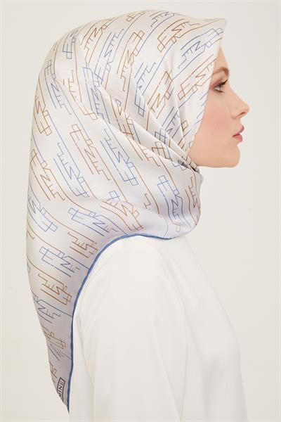 Armine Sura İpek Eşarp 9142-04