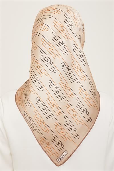 Armine Sura İpek Eşarp 9142-52