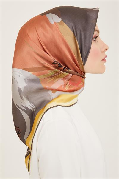 Armine Sura İpek Eşarp 9145-37
