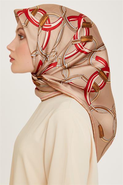 Armine Sura İpek Eşarp 9203-05