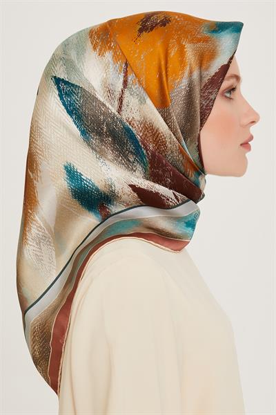Armine Sura İpek Eşarp 9240-34