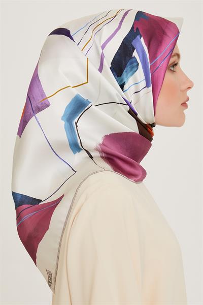 Armine Sura İpek Eşarp 9241-33