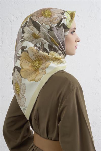 Armine Sura İpek Eşarp 9403-38