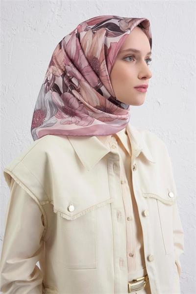 Armine Sura İpek Eşarp 9403-82