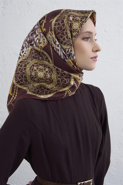 Armine Sura İpek Eşarp 9411-87
