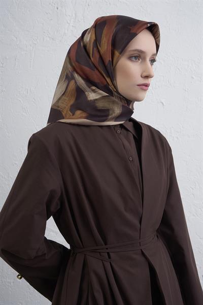 Armine Sura İpek Eşarp 9413-35