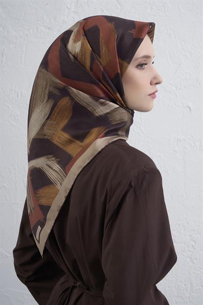 Armine Sura İpek Eşarp 9413-35