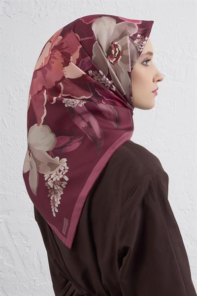 Armine Sura İpek Eşarp 9414-02