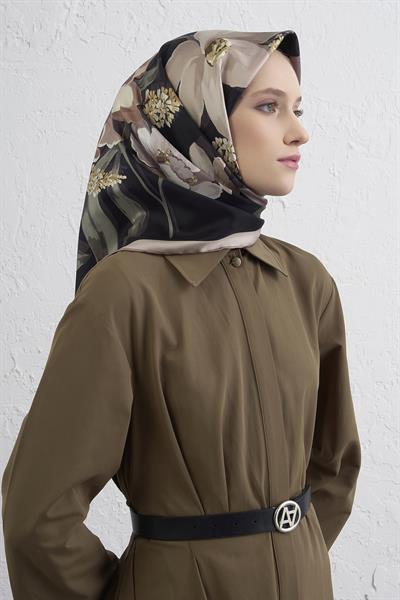 Armine Sura İpek Eşarp 9414-05