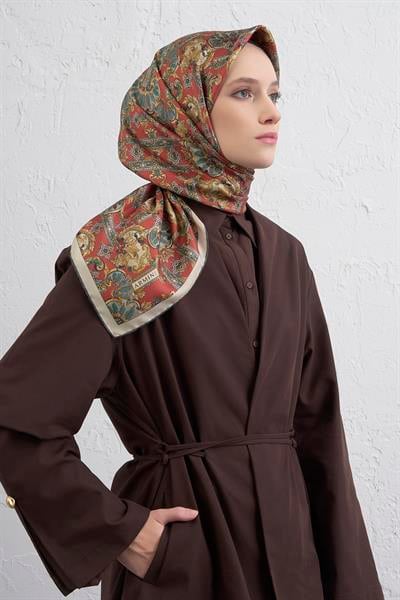 Armine Sura İpek Eşarp 9416-31