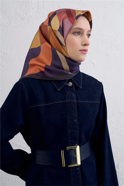 Armine Sura İpek Eşarp 9429-51